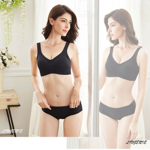 Women Seamless Gym Sports Bra Top Crop Yoga Wireless 0-6 US Stretch Comfort Vest Women Seamless Gym Sports Bra Top Crop Yoga Wireless 0-6 US Stretch Comfort Vest